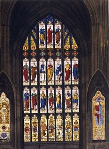 Die Westfenster, Tafel C aus 