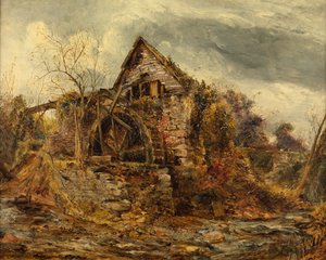 Die alte Mühle von William Joseph J.C. Bond