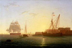 Die Ankunft der HMS 