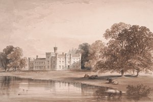 Chiddingstone Place, Blick vom See