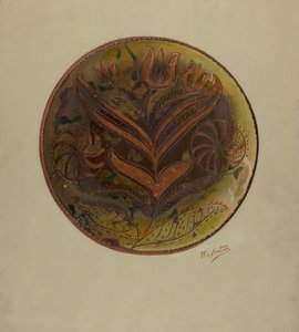 Pa. Deutscher Teller von William L Antrim