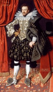 Richard Sackville ca. 1613 von William Larkin