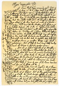 Brief von William Laud, Erzbischof von Canterbury an Edward Conway, 14. August 1640 von William Laud