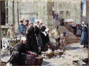 Buttermarkt, Concarneau, ca. 1939