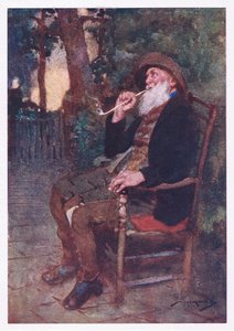 Wie glücklich ist derjenige, der in solchen Schatten eine Jugend der Arbeit mit einem Alter der Ruhe krönt
