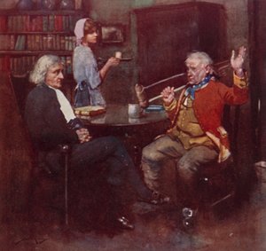 Illustration für Das verlassene Dorf von Oliver Goldsmith