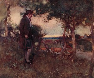 Illustration für Das verlassene Dorf von Oliver Goldsmith von William Lee Hankey
