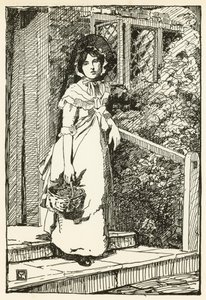 Illustration für Das verlassene Dorf von Oliver Goldsmith von William Lee Hankey