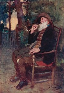 Illustration für The Deserted Village von Oliver Goldsmith von William Lee Hankey