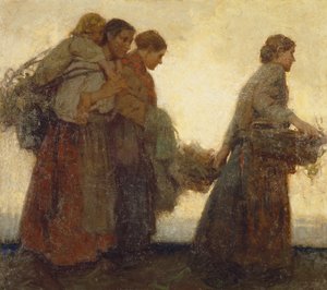 Auf den Deichen, ca. 1910 von William Lee Hankey
