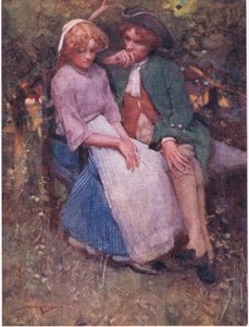Der Weißdornbusch, mit Sitzen unter dem Schatten, für sprechendes Alter und flüsternde Liebende gemacht!