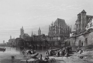 Die Stadt Köln am Rhein von William Leighton (after) Leitch
