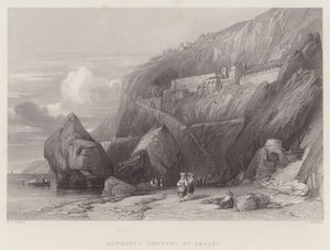 Kapuzinerkloster in Amalfi von William Leighton Leitch