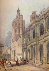 Rathaus, Köln, ca. 1841 von William Leighton Leitch
