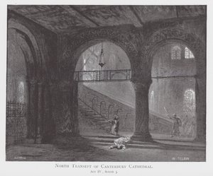 Nordquerhaus der Kathedrale von Canterbury