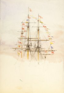 Masten der HMS 