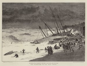 Der Hurrikan in Westindien von William Lionel Wyllie