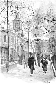 Aldermans Walk, Bishopsgate Street, 1891 von William Luker