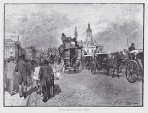 London Bridge, Überquerung von William Luker