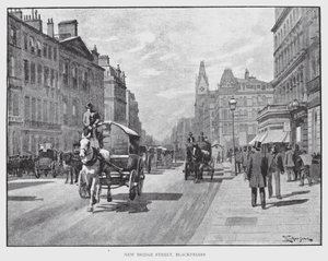 New Bridge Street, Blackfriars von William Luker