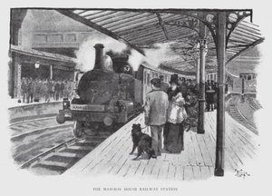 Mansion House Bahnhof von William Luker