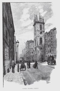 Upper Thames Street von William Luker