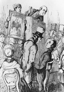 Elefant zu verkaufen, Illustration für Jahrmarkt der Eitelkeiten von William Makepeace Thackeray