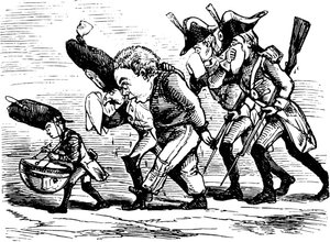Illustration aus dem Buch The Rose and The Ring von William Thackeray, 1855 von William Makepeace Thackeray
