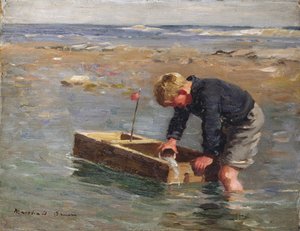 Das Boot ausschöpfen von William Marshall Brown