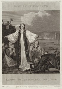 Landung der Bischöfe am Tower von William Marshall Craig