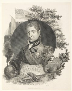Generalleutnant Lord Hill KB, graviert von Brown, veröffentlicht von Kinnersley, 1815 von William Marshall Craig