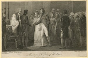 Die Hochzeit von Prinzessin Charlotte von William Marshall Craig