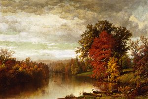 Farben des Herbstes von William Mason Brown