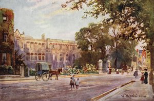 Addenbrookes Krankenhaus in der Trumpington Street von William Matthison