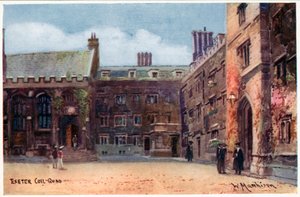 Exeter College, Quad von William Matthison