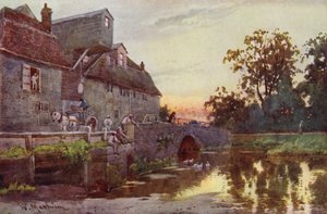 Grantchester Mühle von William Matthison