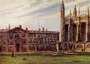 Kings College Kapelle und die Fellows Gebäude von William Matthison