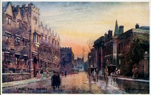 Oriel College von William Matthison