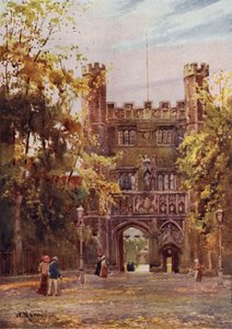 Das Tor des Trinity College von William Matthison