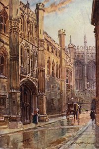 Das Alte Tor des Kings College von William Matthison