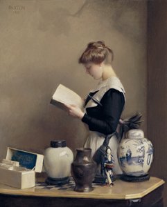 Das Hausmädchen, 1910 von William McGregor Paxton
