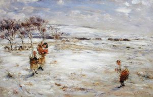 Schnee im April von William McTaggart