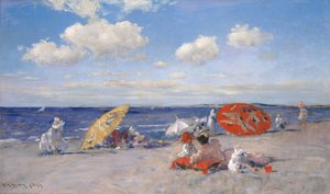 Am Meer, ca. 1892 von William Merritt Chase