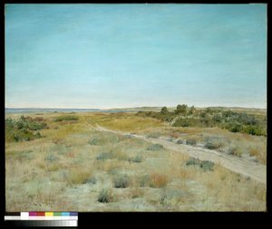Erster Hauch des Herbstes von William Merritt Chase