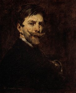 Selbstbildnis von William Merritt Chase