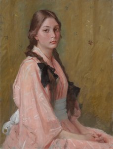Mona, Tochter von Mrs. R. William Merritt Chase, ca. 1894 von William Merritt Chase