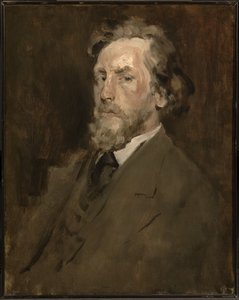 Porträt eines Mannes von William Merritt Chase
