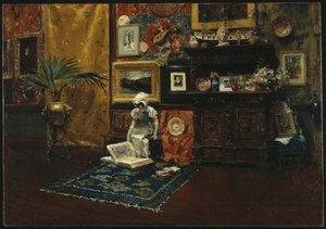 Atelierinterieur (ca. 1882) von William Merritt Chase