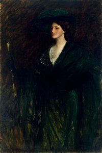 Die Smaragddame, ca. 1896-1900