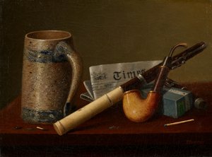 Stillleben mit Flöte und Zeiten
